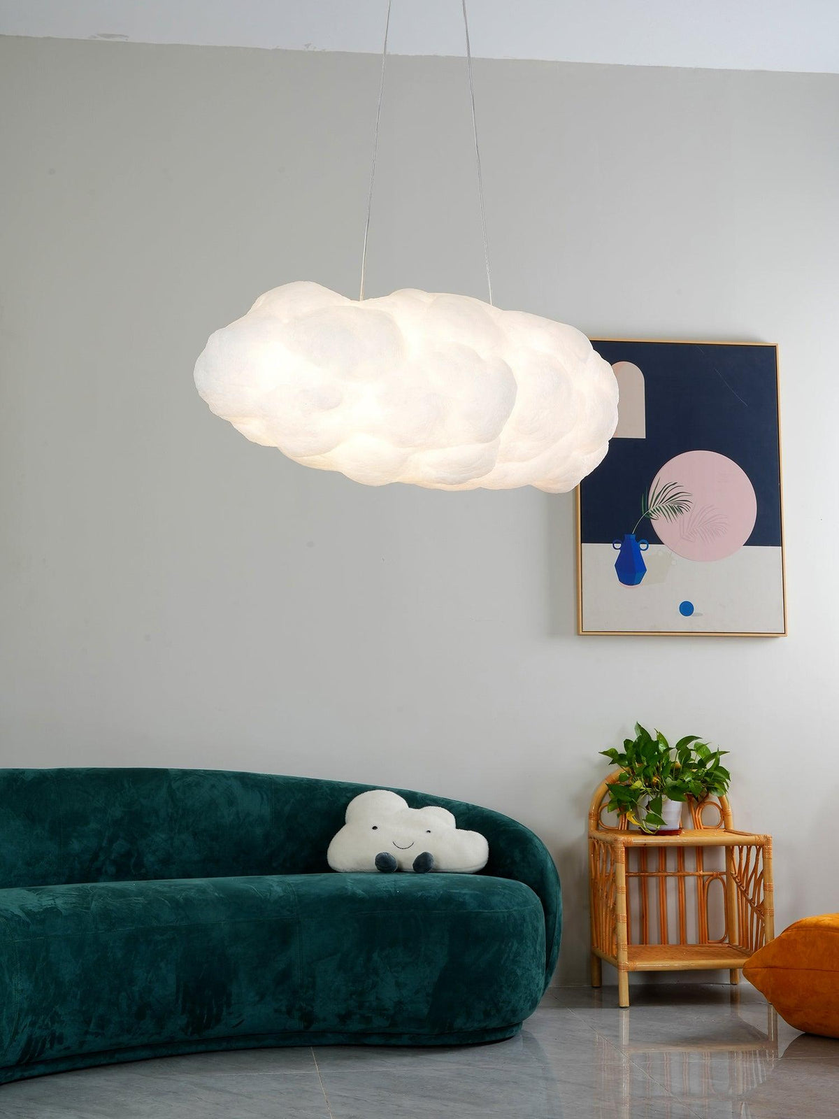 Nively Fiber Silk Pendant Light