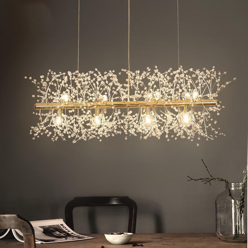 Haze Chandelier Crystal Dandelion with Crystals