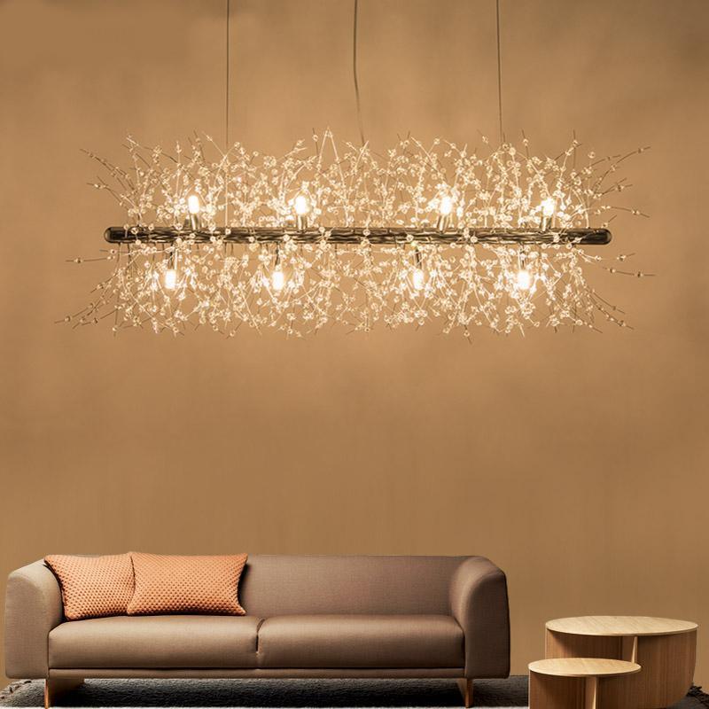 Haze Chandelier Crystal Dandelion with Crystals