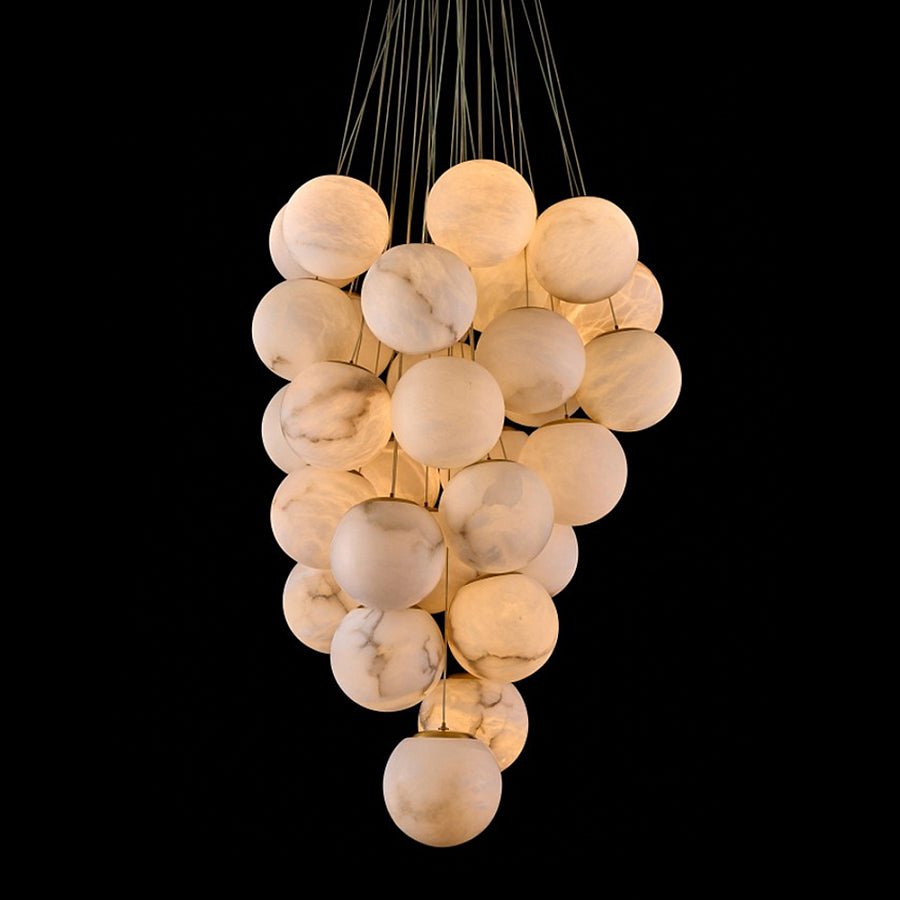 Gaia Alabaster Pendant Light Chandelier