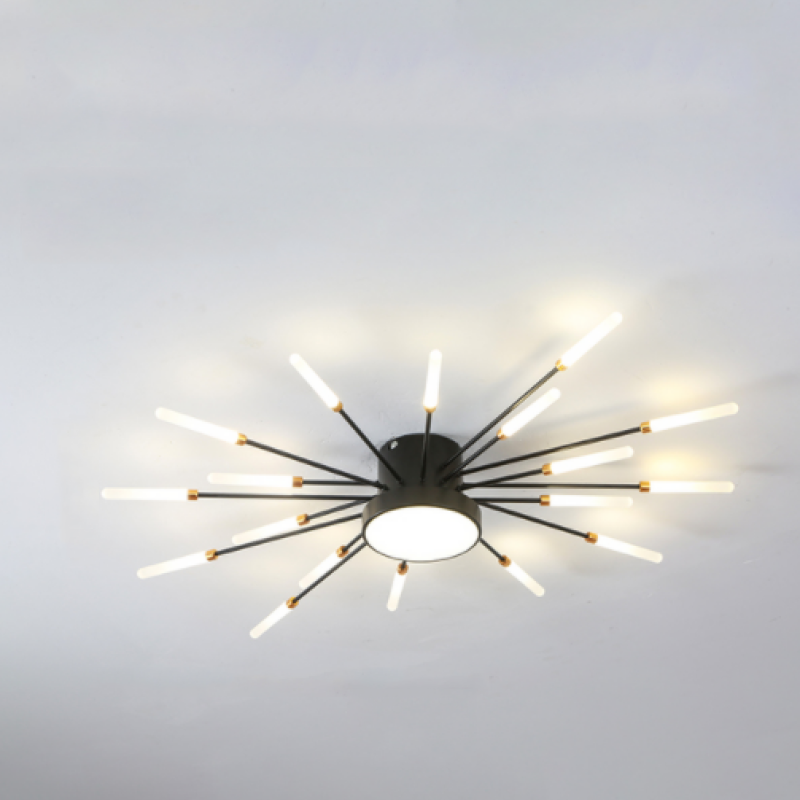 Arisha Modern Home Decoration Fireworks LED Ceiling Light - Neutral Decor