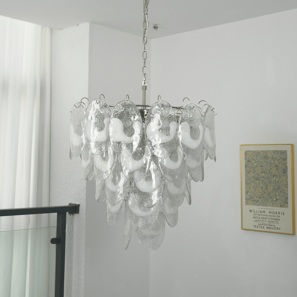 Jord Elegant Murano Glass Chandelier