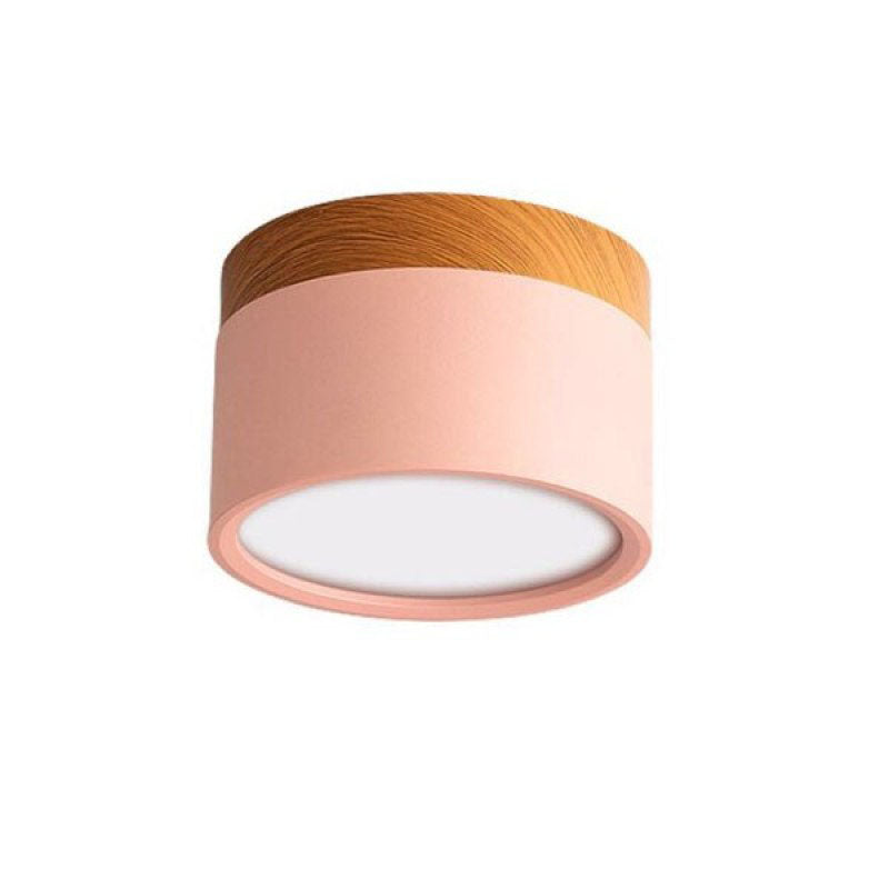 Valentina Modern Cylindrical /Acrylic Flush Mount Ceiling Light Hallway - Neutral Decor
