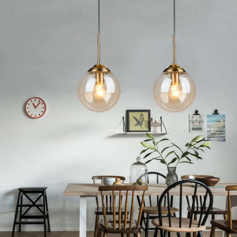 Valentina Designer Bubble Glass Pendant Light - Neutral Decor