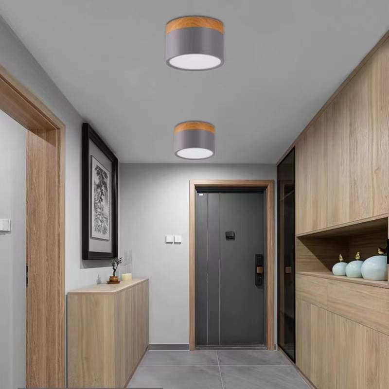 Valentina Modern Cylindrical /Acrylic Flush Mount Ceiling Light Hallway - Neutral Decor
