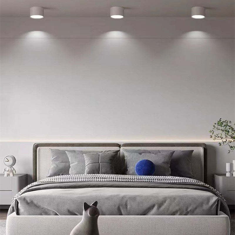 Valentina Modern Cylindrical /Acrylic Flush Mount Ceiling Light Hallway - Neutral Decor