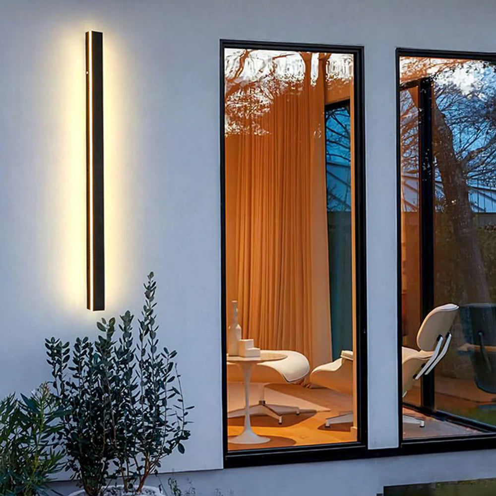 Silex Linear Outdoor Wall Lamp - Neutral Decor