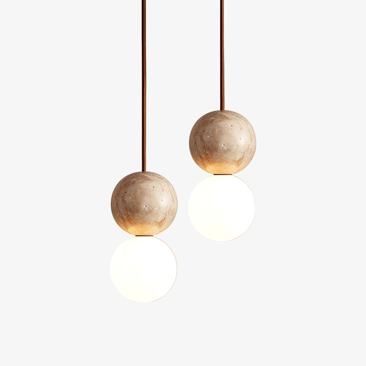 Beauview Travertine Pendant Light
