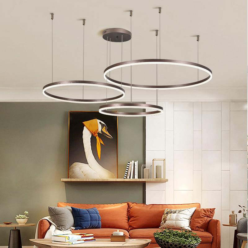 Arisha Modern Pendant Light Tir-Circle - Neutral Decor