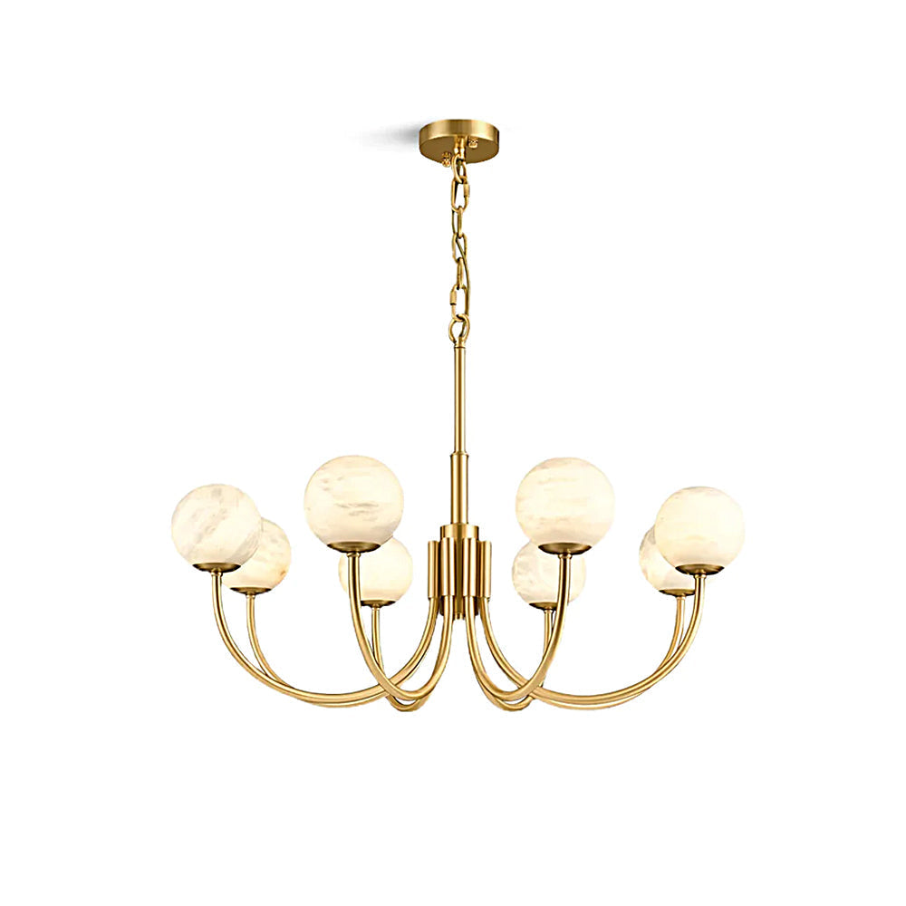 Chandelier  Alabaster Luxury