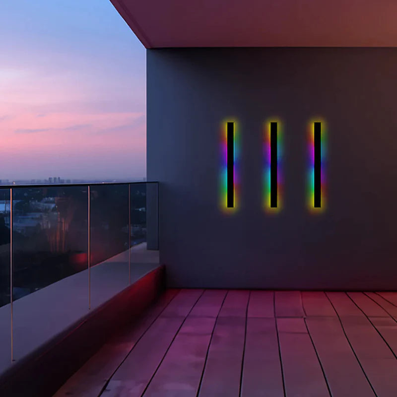 Silex Linear Outdoor Wall Lamp - Neutral Decor