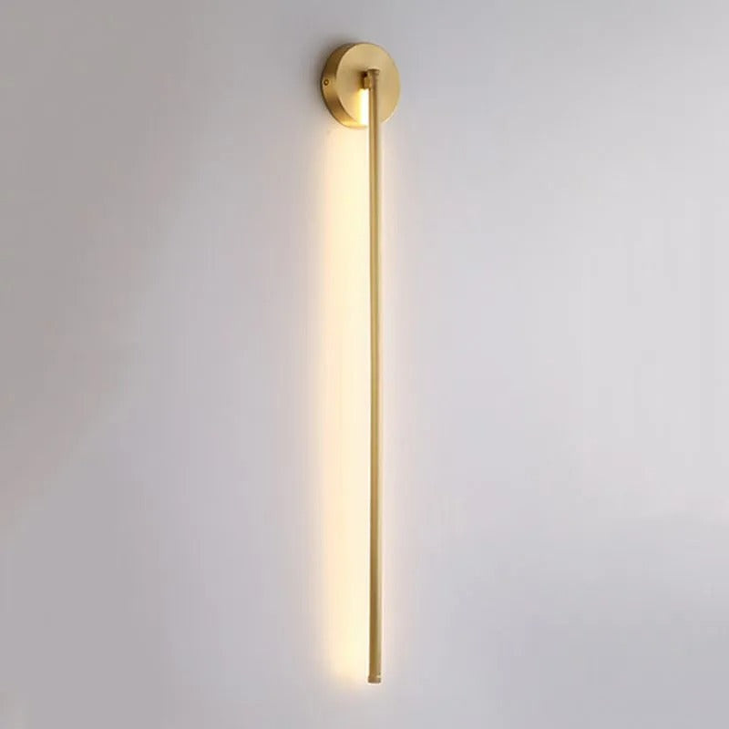 Arisha Modern Linear &Silica Gel Wall Mount Lamps - Neutral Decor