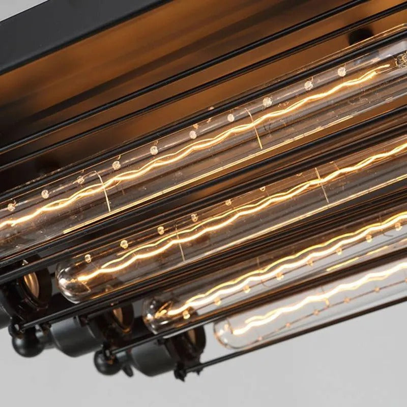 EpochVintage Tubed Flush Mount Ceiling Light Living Room - Neutral Decor