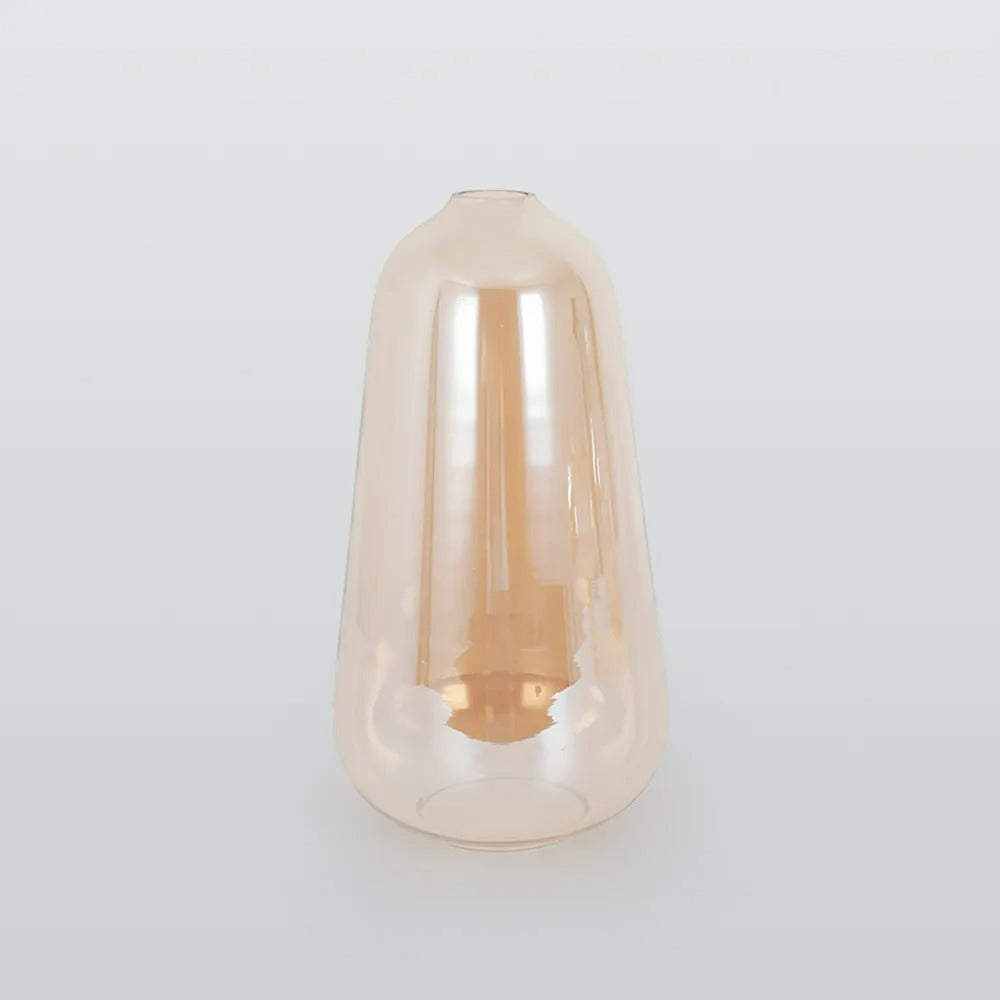 Valentina Modern Art Amber Pendant Light Glass Bedroom - Neutral Decor