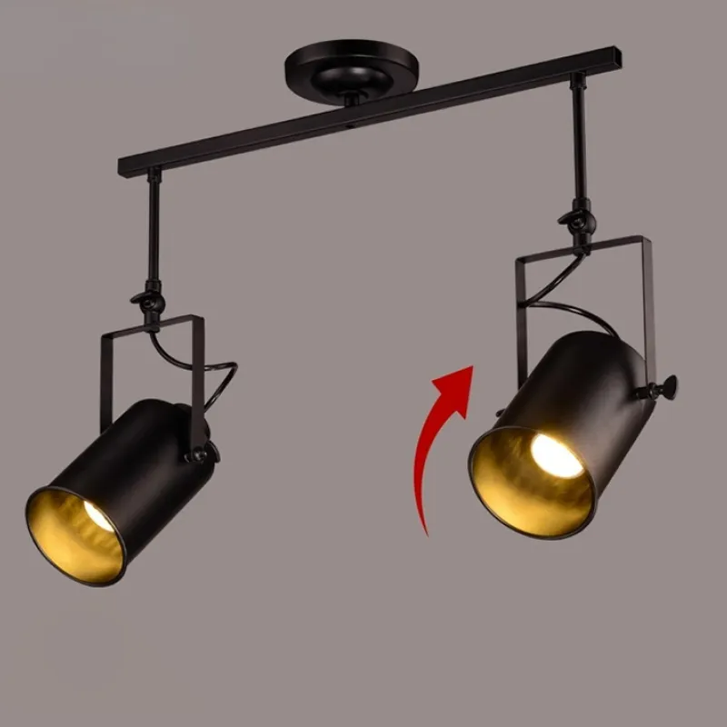 Epoch Vintage Adjustable Spotlight Ceiling Light - Neutral Decor