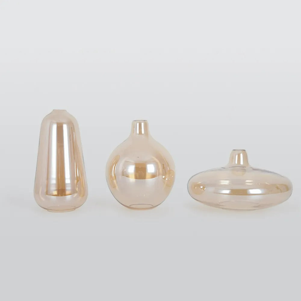 Valentina Modern Art Amber Pendant Light Glass Bedroom - Neutral Decor