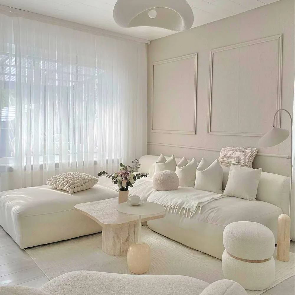Avi Modern Pendant Light Clouds Living Room Bedroom - Neutral Decor
