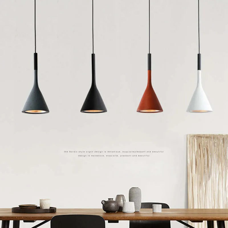 Valentina Modern Pendant Light, Triangle - Neutral Decor