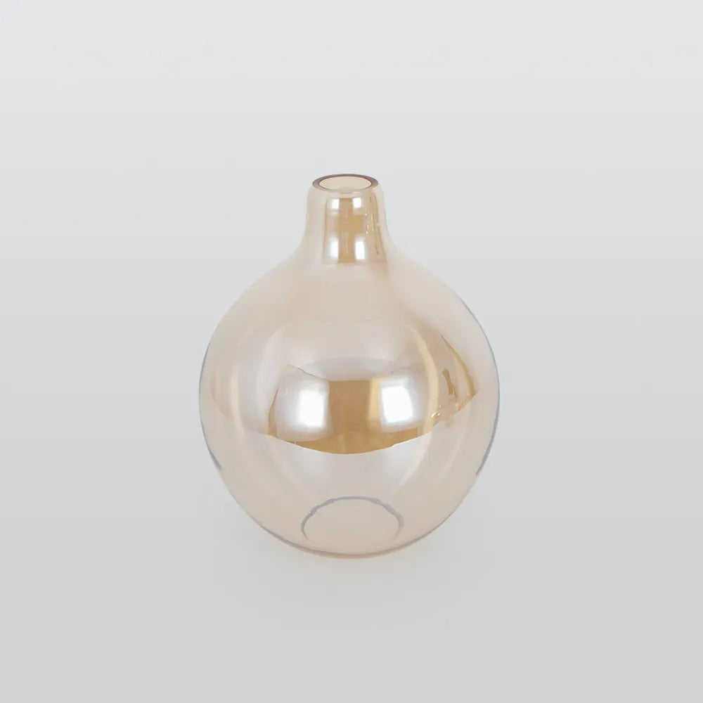Valentina Modern Art Amber Pendant Light Glass Bedroom - Neutral Decor