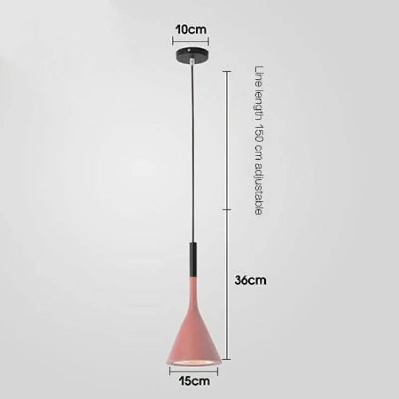 Valentina Modern Pendant Light, Triangle - Neutral Decor