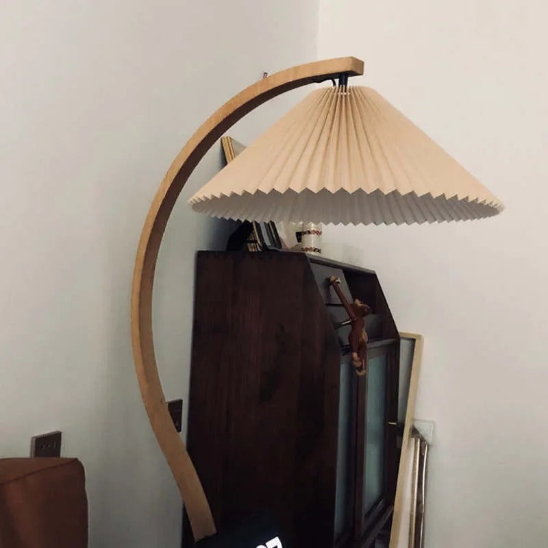 Ritta Floor Lamp Caprani Unique LED Wood Bedroom/Living Room - Neutral Decor