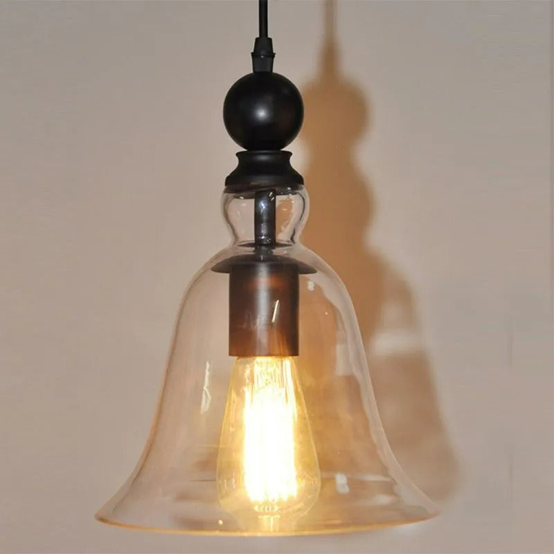 Arisha Vintage Industrial Bell Pendant Light - Neutral Decor