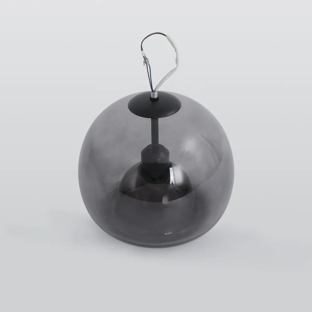 Arisha Modern Dome Glass Semi-Flush Mount Ceiling Light Pendant Light - Neutral Decor