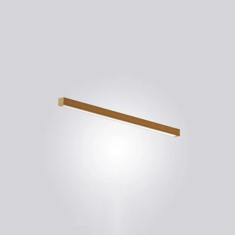 Arisha Linear Ceiling Light, Wood, 23.6"/39.4" - Neutral Decor
