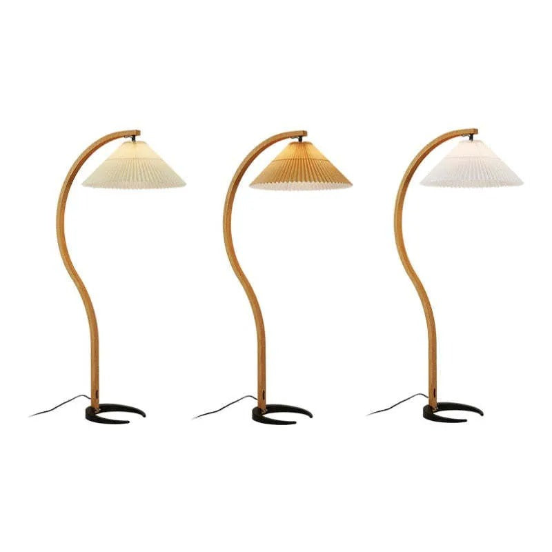 Ritta Floor Lamp Caprani Unique LED Wood Bedroom/Living Room - Neutral Decor