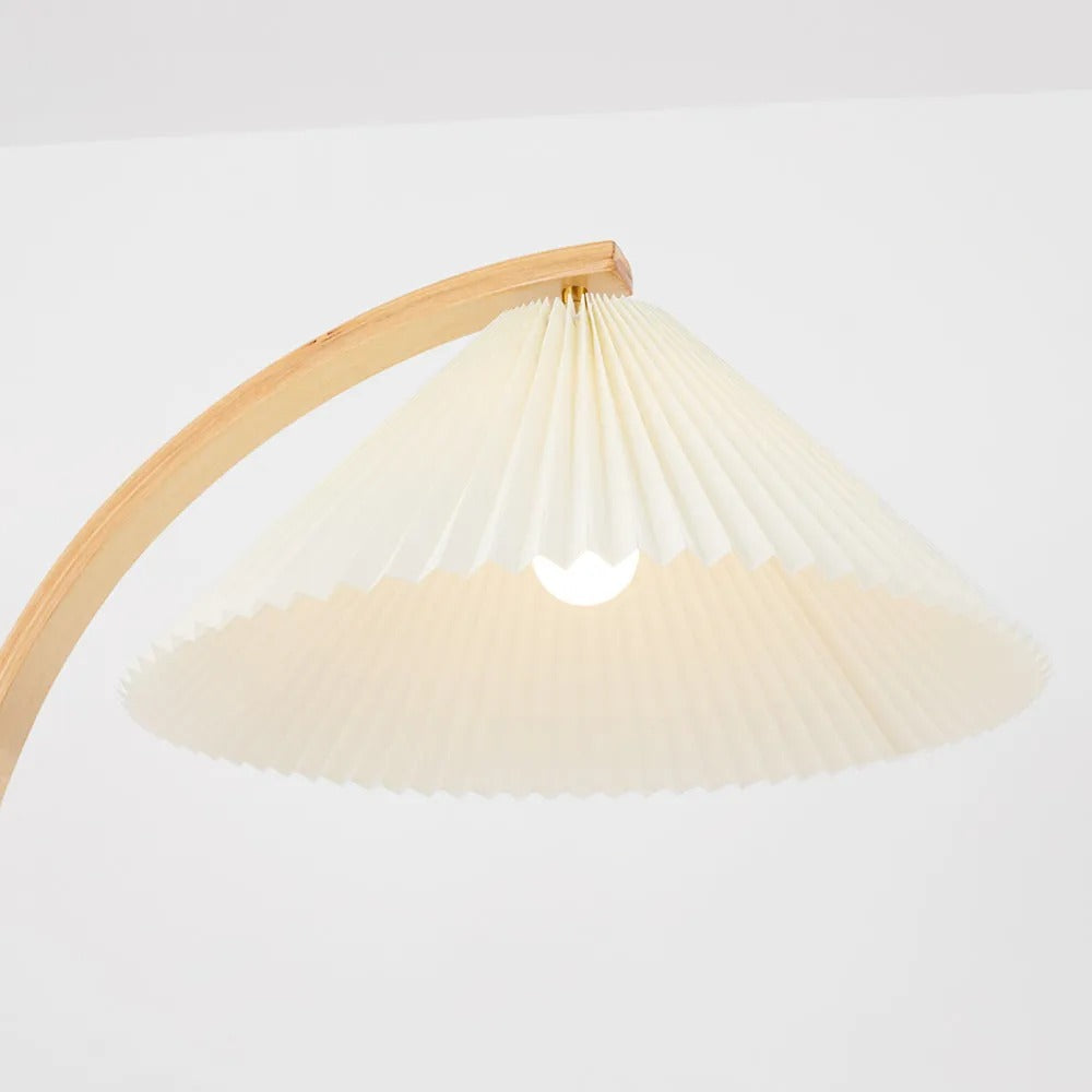 Ritta Floor Lamp Caprani Unique LED Wood Bedroom/Living Room - Neutral Decor