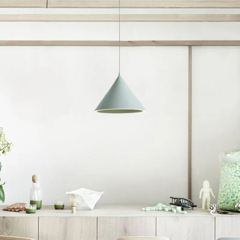 Valentina Funnel-Shape LED Pendant Light for Living Room - Neutral Decor