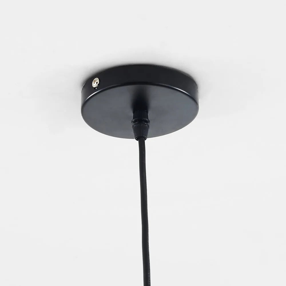 Valentina Vintage LED Glass Pendant Light, Multicolor - Neutral Decor
