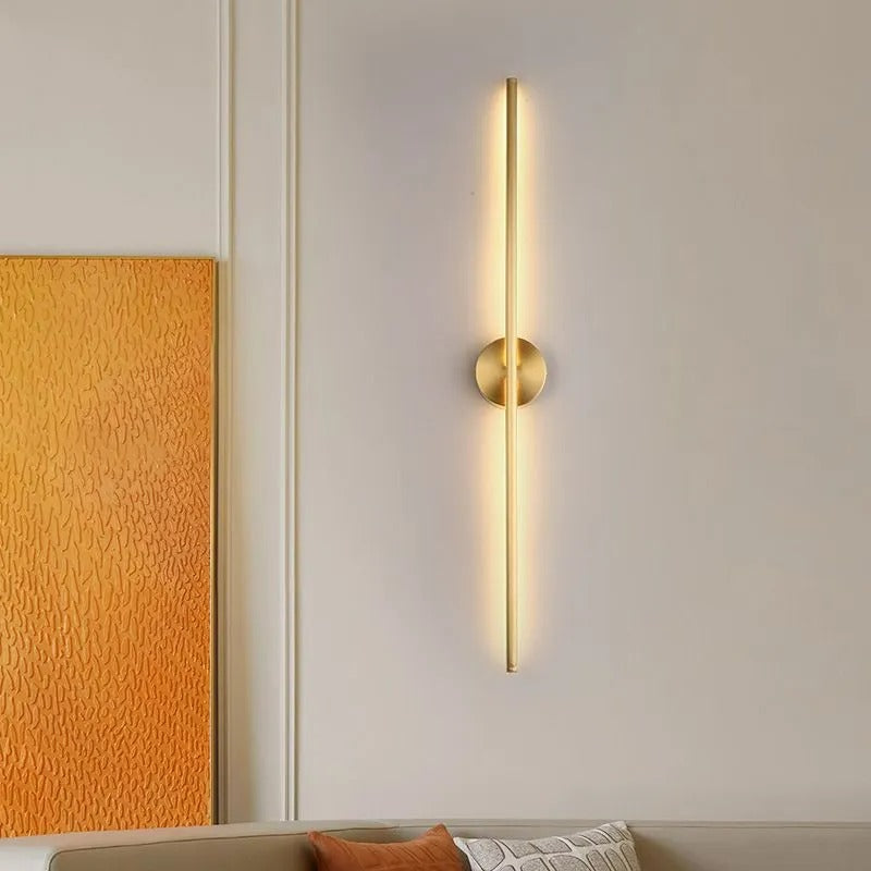 Arisha Modern Linear &Silica Gel Wall Mount Lamps - Neutral Decor