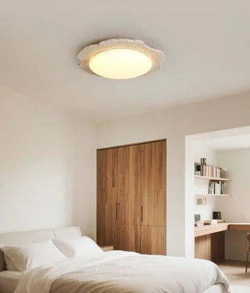 Nimbe Halo  Travertine Ceiling Light