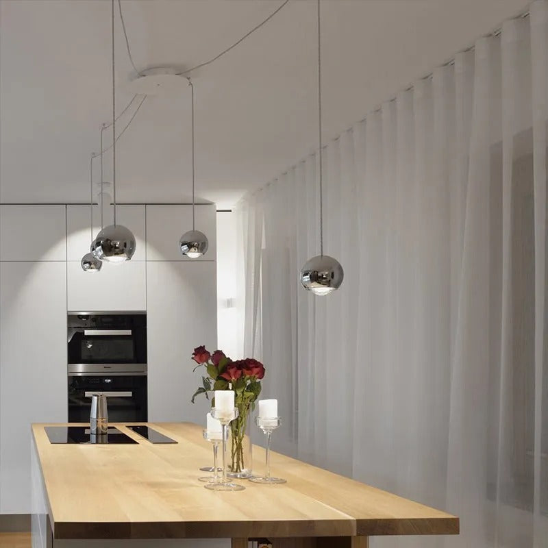 Valentina Modern Ball Pendant Light - Neutral Decor