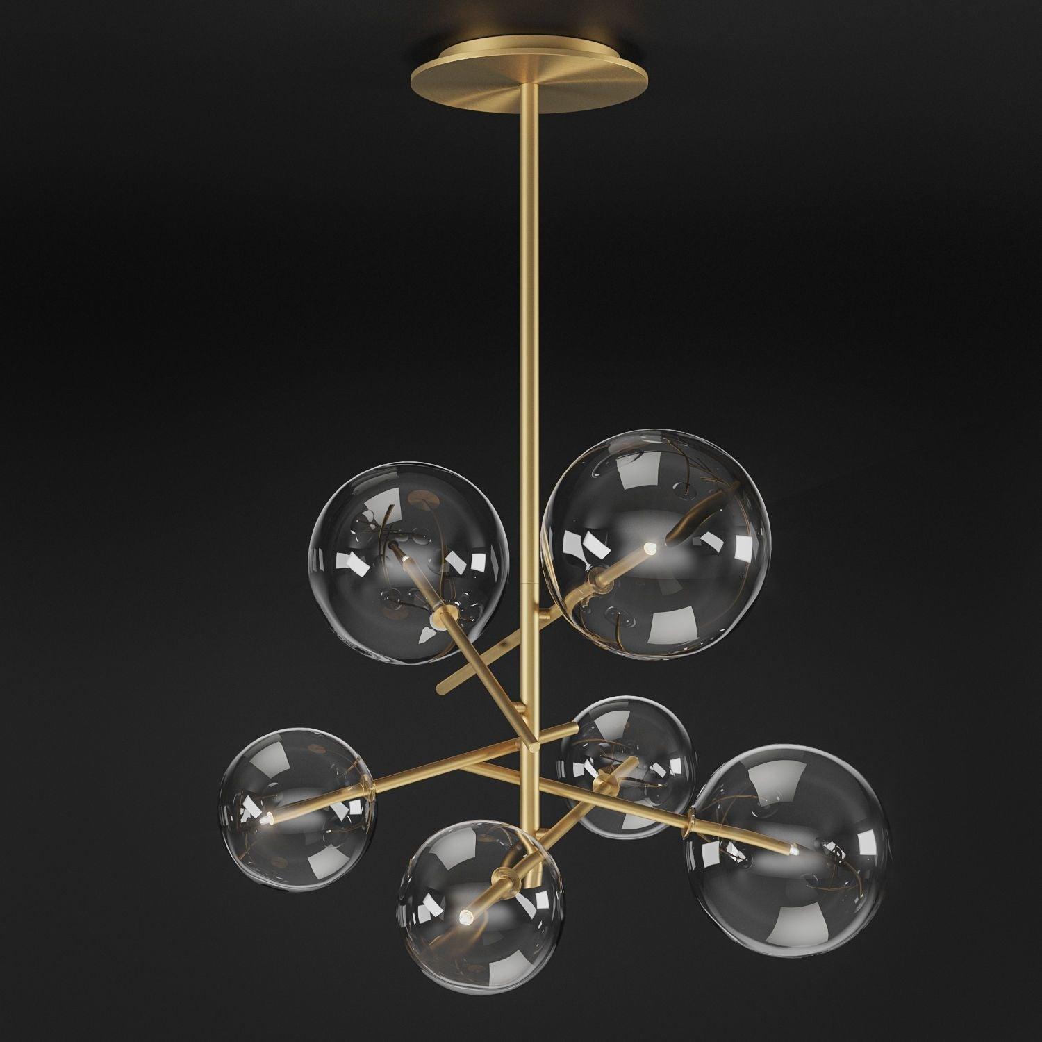 Aveno Chandelier LED Clear Crystal