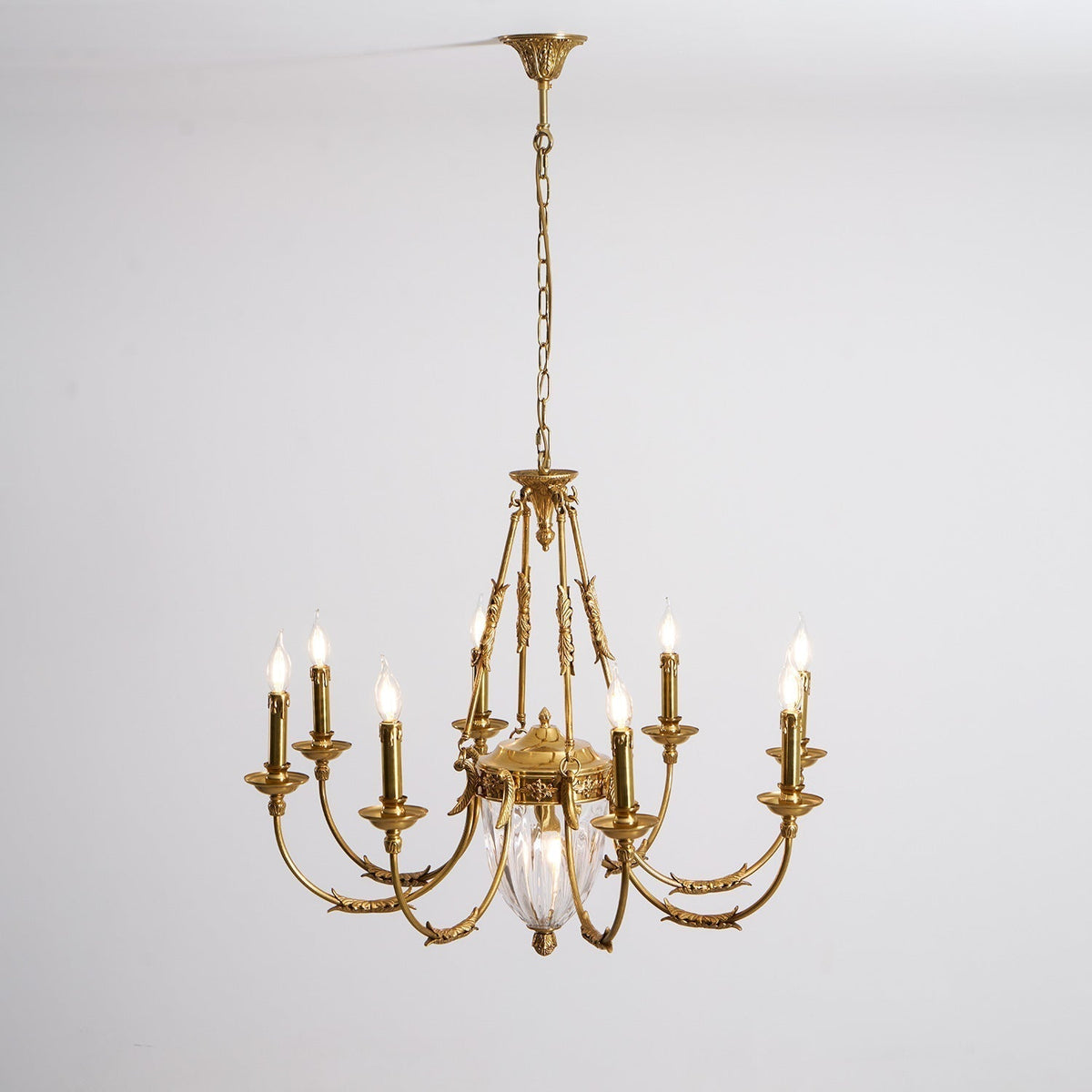 Valerix Brass Chandelier