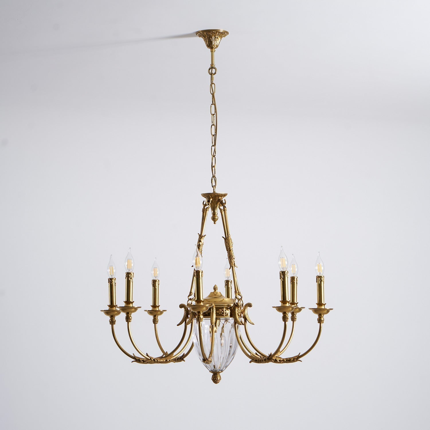 Valerix Brass Chandelier