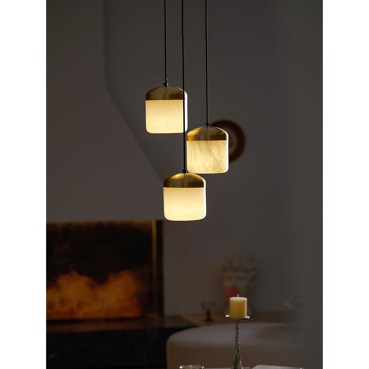 Arquesian Alabaster Pendant Lamp