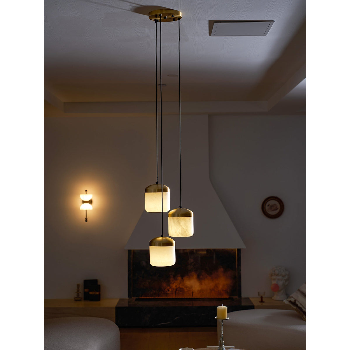 Arquesian Alabaster Pendant Lamp