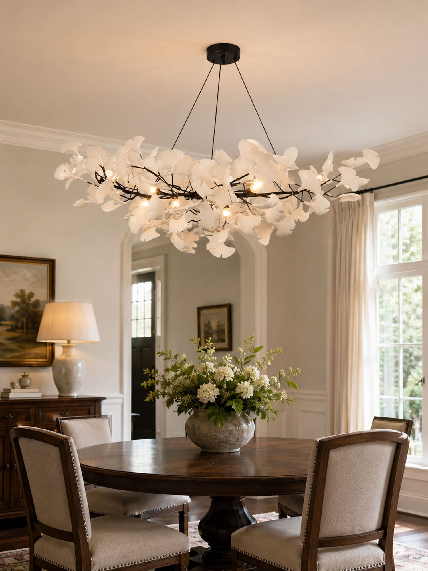 Fioraford Bloom Gingko Chandelier